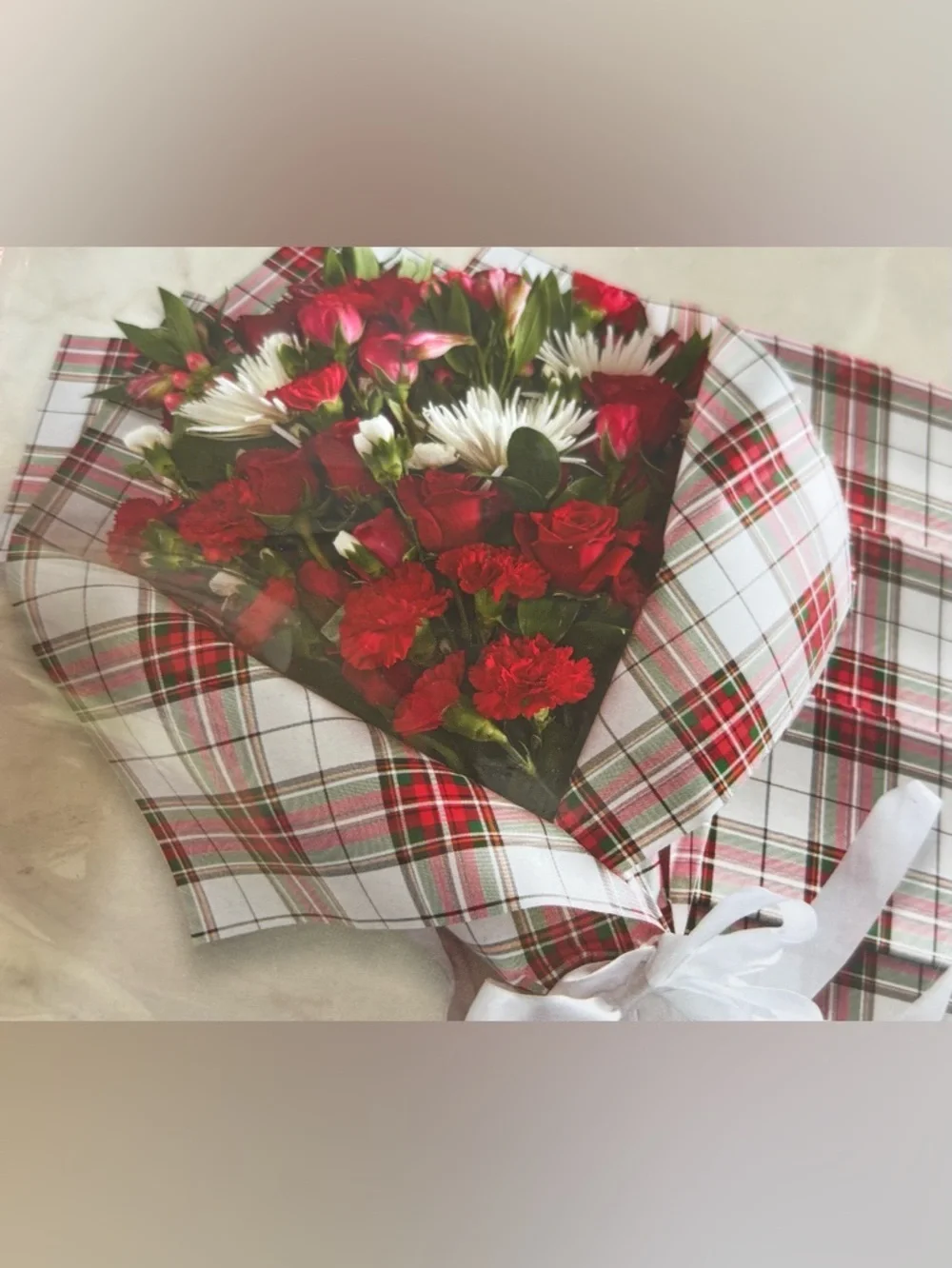 floral wrapping paper-3 sets NWT NEW plaid Christmas 36 sheets